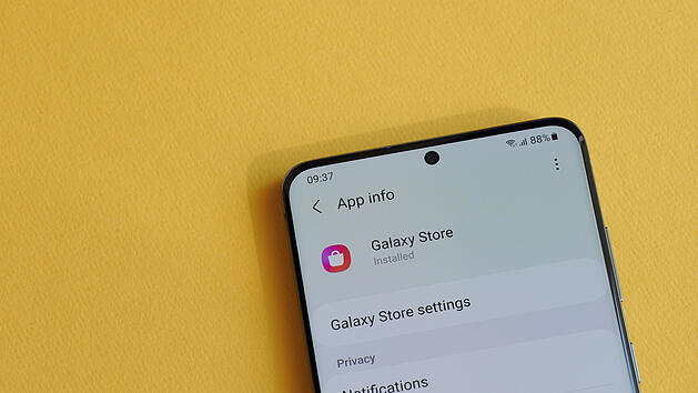 Samsung macht Ernst: Ohne Konto kein Zugang zum Galaxy Store