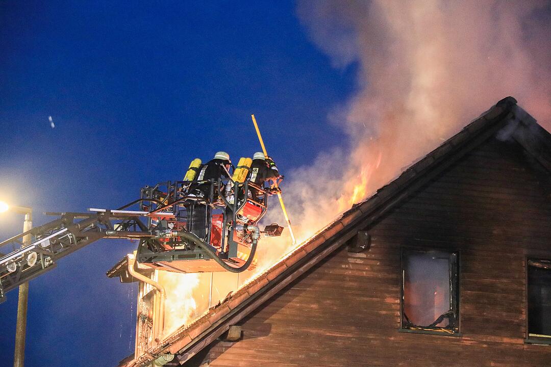 Brand in Frensdorf