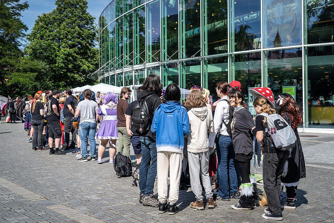 Wunderschöne Cosplays konnten bewundert werden!