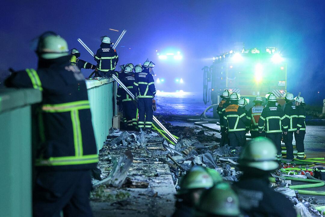 Großbrand in Hamburg