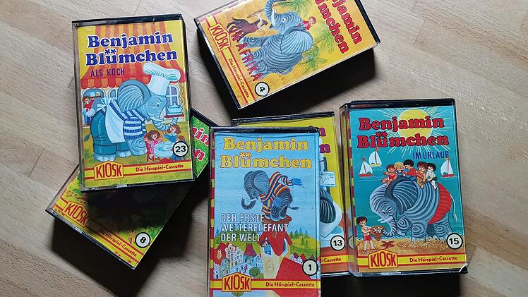 Benjamin Bl&uuml;mchen, Kassetten, H&ouml;rspiele, H&ouml;rspielkassetten