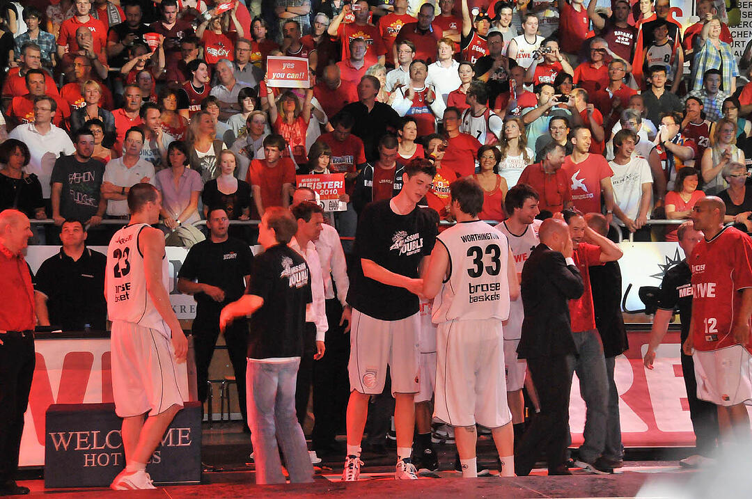 Brose Baskets - Die Ehrung