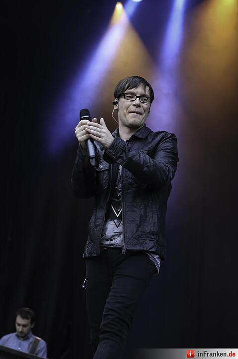 Unheilig und drei Vorbands spieleten am Freitag in Rothenburg ob der Tauber