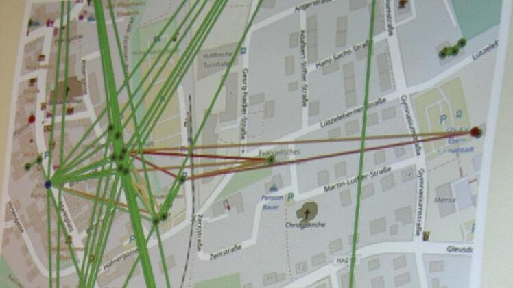 Wo es im Eberner Stadtgebiet überall strahlt.
