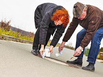 Regina und Hans-Dieter Fuchs aus dem Landkreis Bamberg mussten vor Jahren  fast 40 000 Euro Straßenausbaubeiträge zahlen. Nun hoffen sie auf Entschädigung aus dem Härtefallfonds  Foto: Stephan Großmann