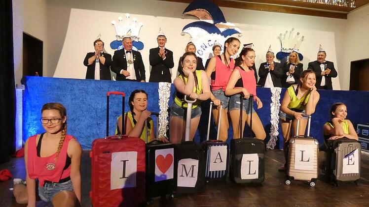 Die Blue-Cordia tanzten im Mallorca-Style.