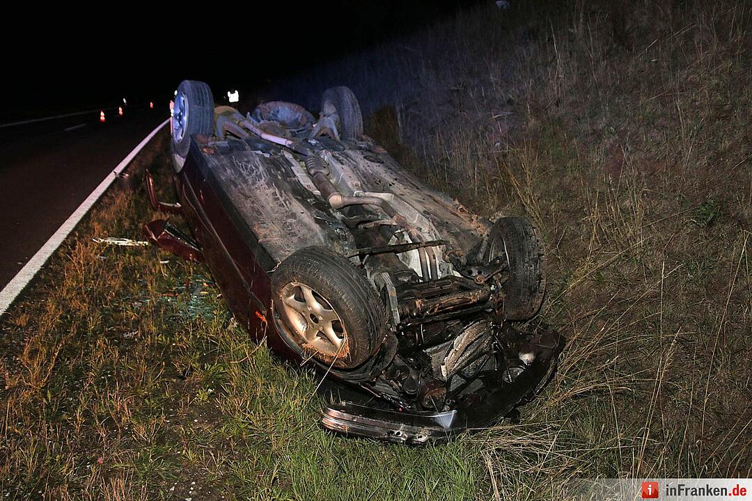 Unfall zwischen Oberharnsbach und Birkach
