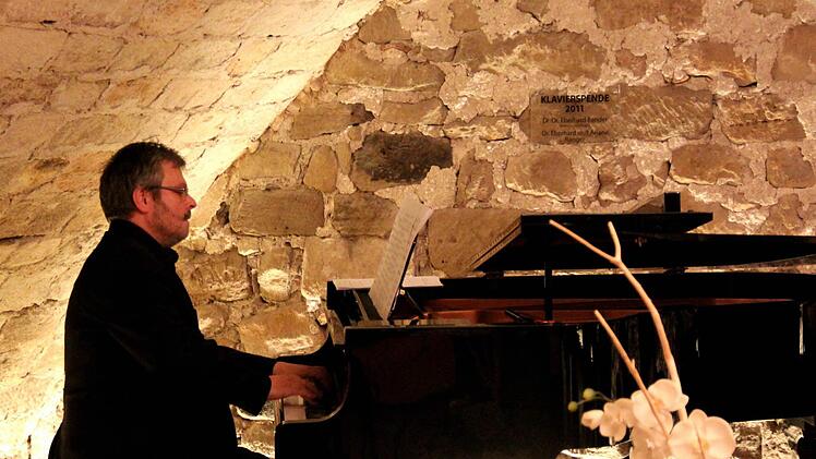Thomas Leyer am Klavier Foto: Johanna Blum