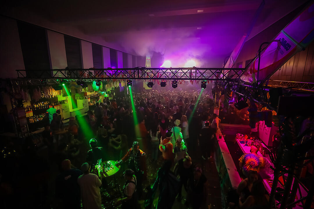 Beste Partystimmung in der Stadthalle