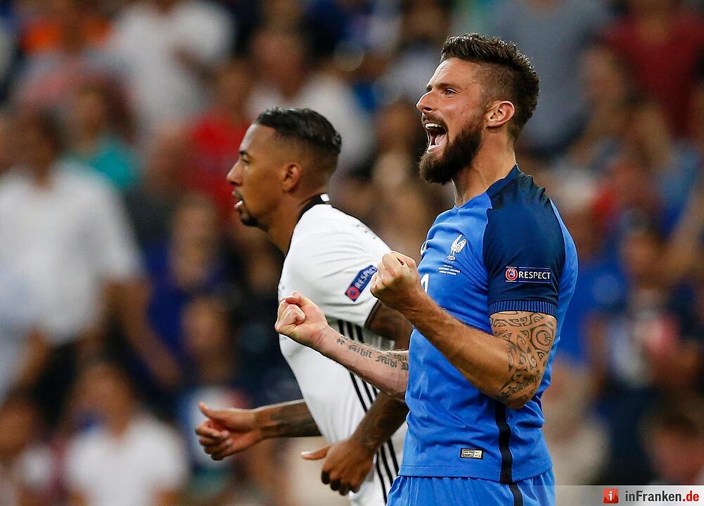 e bittere Niederlage der Deutschen