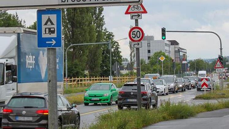 Kreuzung Berliner Ring/Münchner Ring in Bamberg