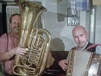 Peter und Ingo machten Musik.