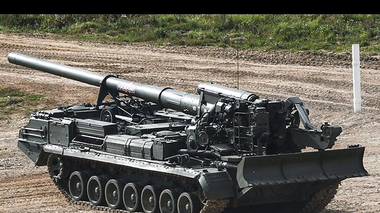 2S7M Malka: Bringt Russland Nuklear-Artillerie in Stellung? Dieses Geschütz kann Atomgranaten verschießen