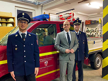 Albertshausen b. Bad Kissingen: Freiwillige Feuerwehr mit neuem Sonderfahrzeug - das ist seine Funktion