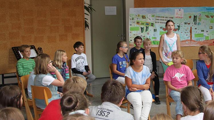 Verabschiedung der Viertklässler an der Grundschule Bad Brückenau am 30. Juli 2015. Foto: Ulrike Müller