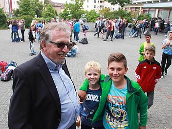 Andreas Elsässer, der Rektor der Bad Kissinger Realschule, geht in den Ruhestand. Foto: Carmen Schmitt