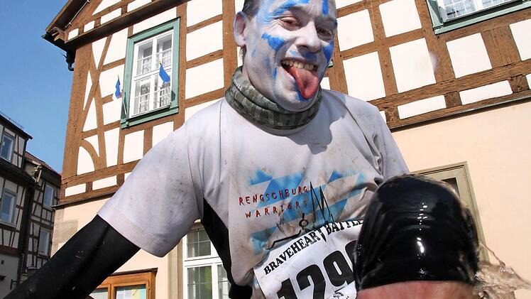 Erstmals ging es beim BraveheartBattle durch die Stadt. Foto: Heike Beudert