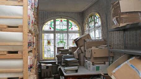 Das Krankenhaus nutzt einige Räume als Lager. Foto: Andreas Dorsch