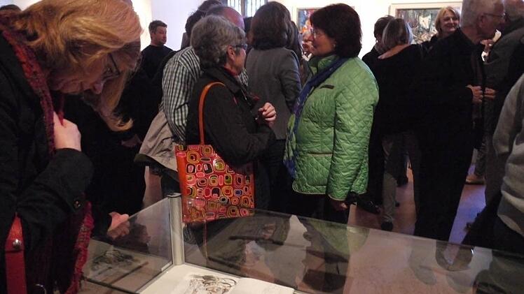 Ein "Wieder-Treffen" mit der künstlerischen Ausdruckskraft Dreßels berührte die Gäste der Vernissage.