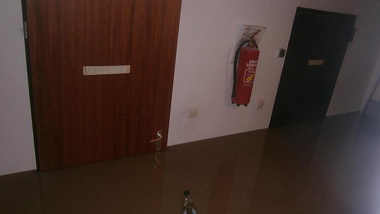 Beim Hochwasser im August 2014 in Neuenmarkt waren viele Keller vollgelaufen. Foto: Archiv/Jürgen Gärtner