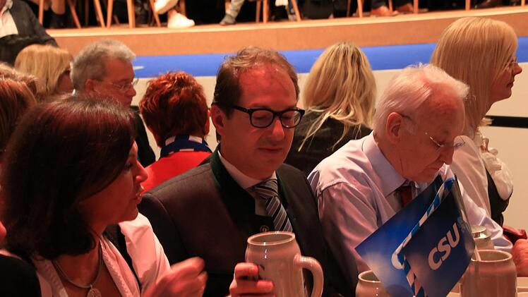 Beim Politischen Aschermittwoch 2018 in Passau.  Josef Hofbauer
