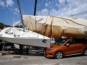 Unwetter in Kroatien