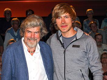 Reinhold Messner und Sohn Simon