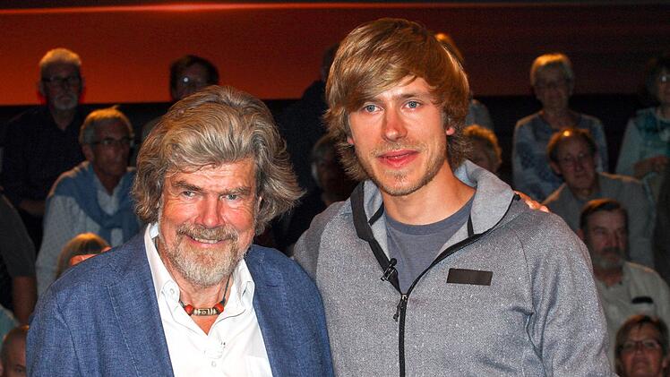 Reinhold Messner und Sohn Simon