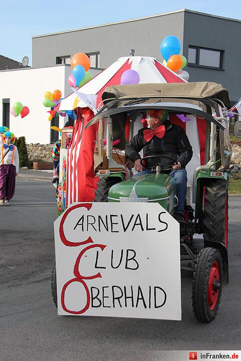 Faschingszug Oberhaid 2016