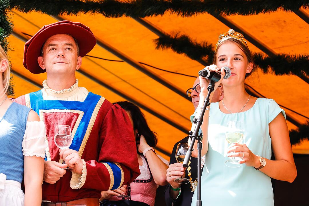 Weinfest-Eröffnung in Zeil am Main
