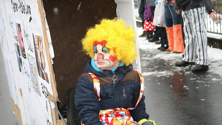 Eichhölzer Kleinspur-Faschingszug in Geroda 2018. Foto: Gabriele Sell