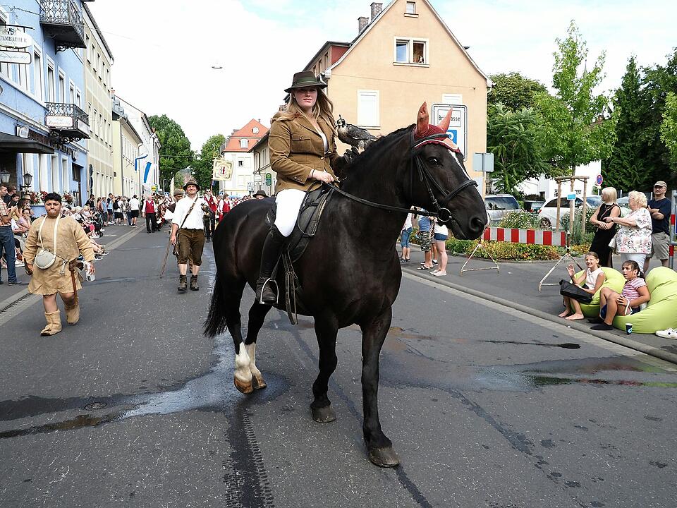 Das Historienspektakel zog wieder Tausende von Besuchern an.
