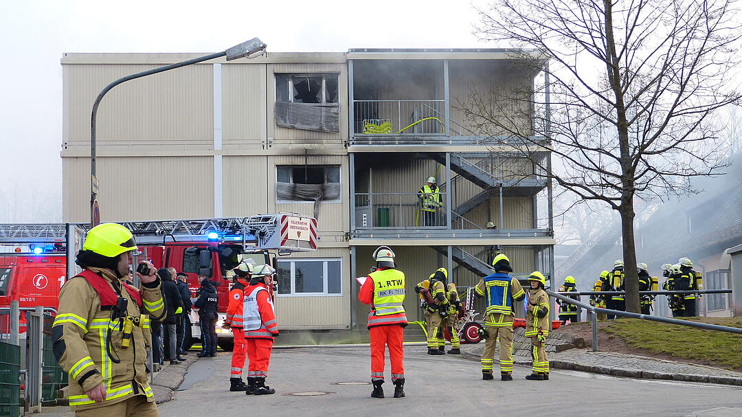 Feuer in Asylunterkunft in Zirndorf