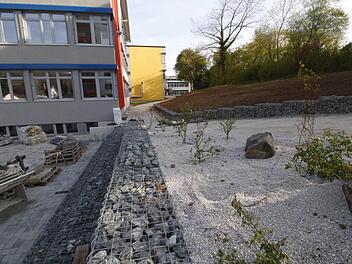 Vor der Realschule Ebermannstadt Foto: Josef Hofbauer