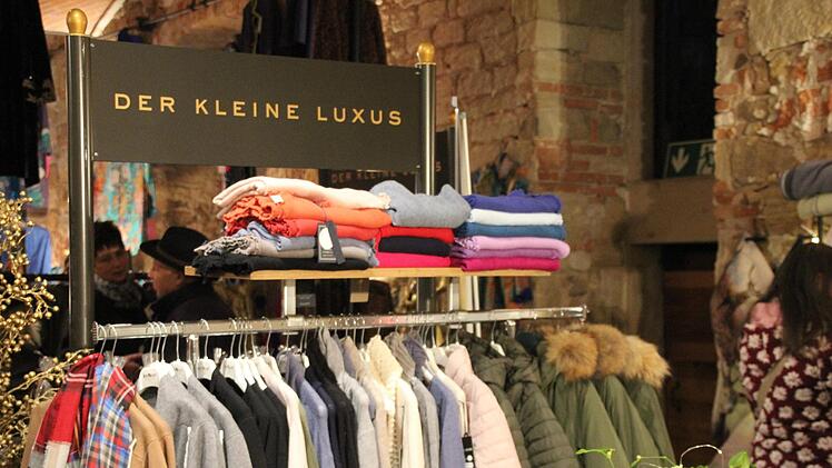 "Der kleine Luxus" könnte als Leitmotiv herhalten.Fotos: Barbara Herbst