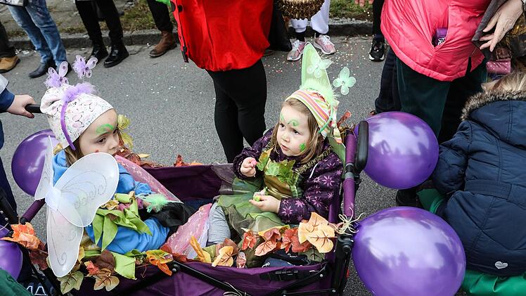Faschingsumzug in der Bamberger Gartenstadt Foto: Barbara Herbst