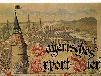 Bunt und schön: die Festschrift zum 175-Jährigen der Bürgerbrau in Kitzingen. Bunt und schön soll auch die Ausstellung der PAM im Jahr 2016 sein.  Foto: Repro Stadtarchiv Kitzingen
