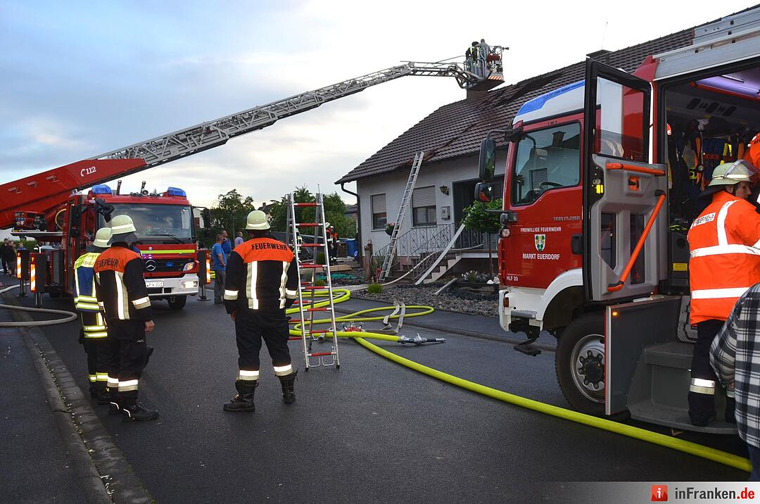 Aura an der Saale: Acht Verletzte bei Brand