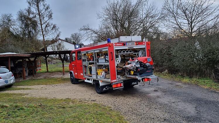 Weitramsdorf: Feuerwehr hat Glück im Unglück - "Gott sei Dank"