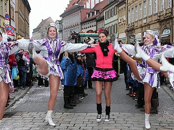 Die Narren sind los in Bamberg. Foto: RiegerPress