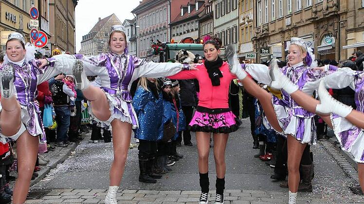 Die Narren sind los in Bamberg. Foto: RiegerPress
