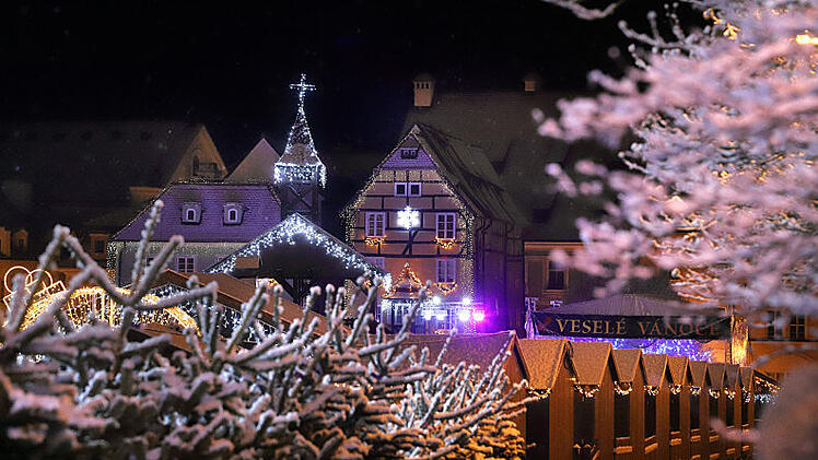Weihnachtsmarkt in Cheb