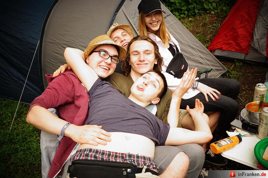Rock im Park 2016: Besuch auf dem Zeltplatz