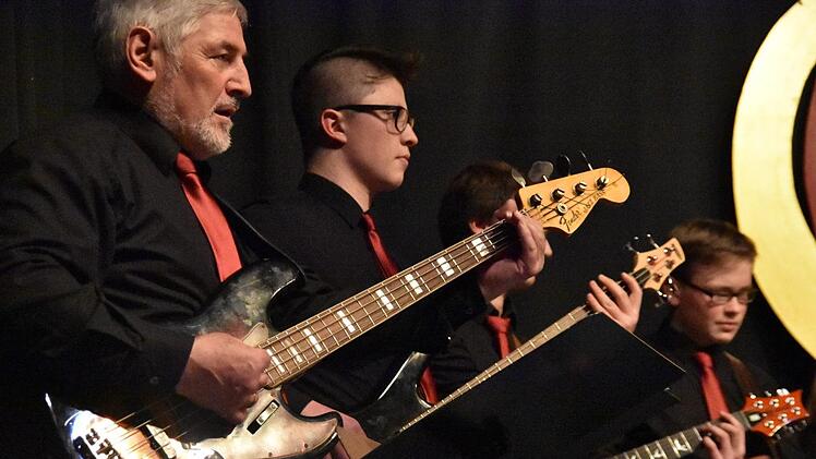 Die Big-Band des Frankenwald-Gymnasiums Kronach Uschi Prawitz