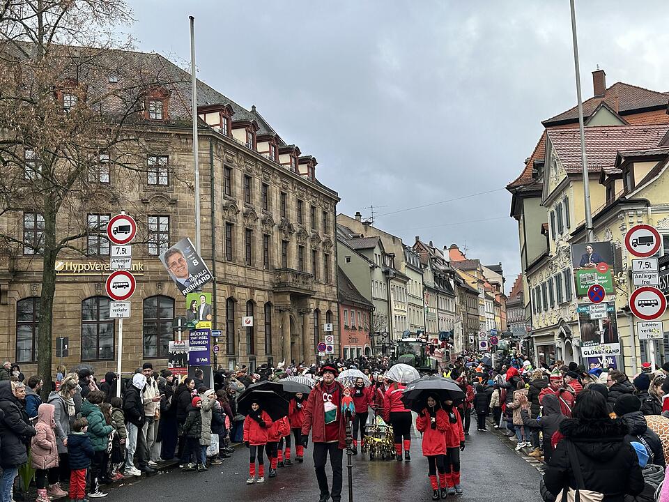 Die sch&ouml;nsten Bilder vom Bamberger Faschingsumzug