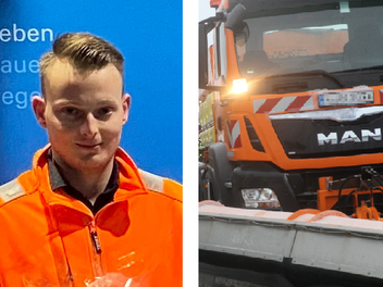 Bamberg: Winterdienstfahrer (23) rettet Mann das Leben - "Er lag schon zwei Stunden da"