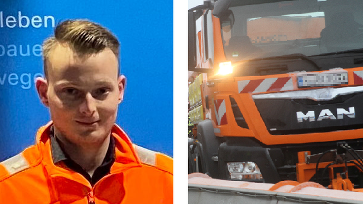 Bamberg: Winterdienstfahrer (23) rettet Mann das Leben - "Er lag schon zwei Stunden da"