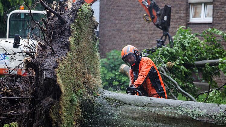 Unwetter in NRW