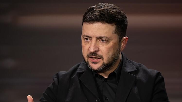 Deutsche Soldaten in der Ukraine? Dazu fand Wolodymyr Selenskyj (Bild) im Gespr&auml;ch mit Markus Lanz deutliche Worte.