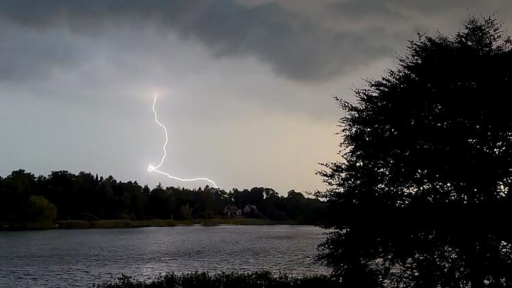 Unwetter in Schleswig-Holstein